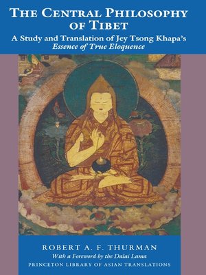 cover image of The Central Philosophy of Tibet
